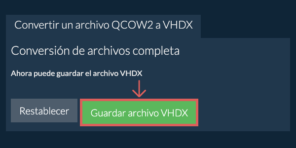 Guardar archivo VHDX