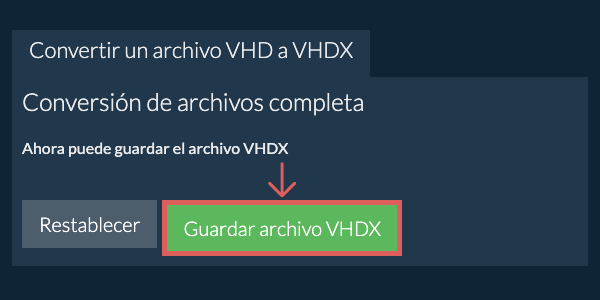 Guardar archivo VHDX