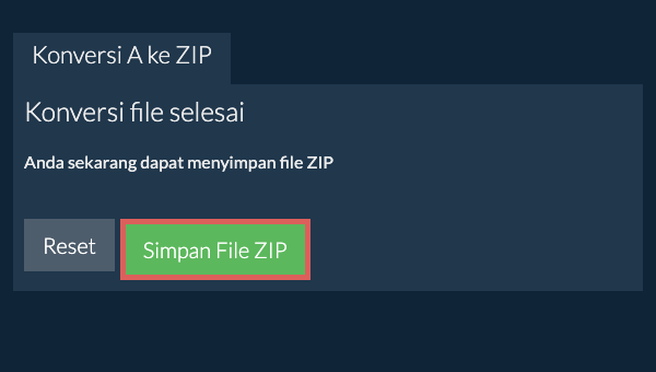 Simpan File ZIP