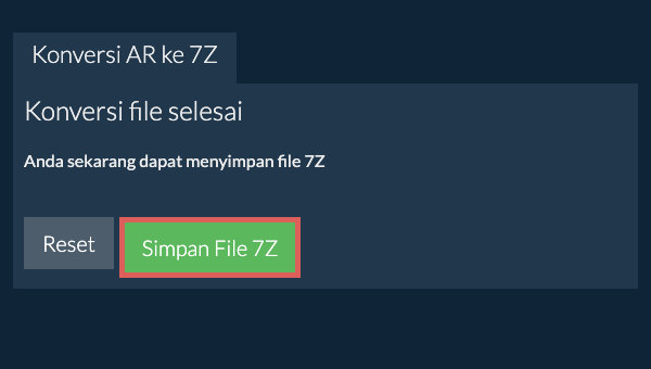 Simpan File 7Z