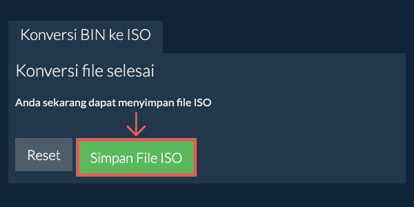 Simpan File ISO