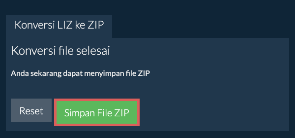 Simpan File ZIP