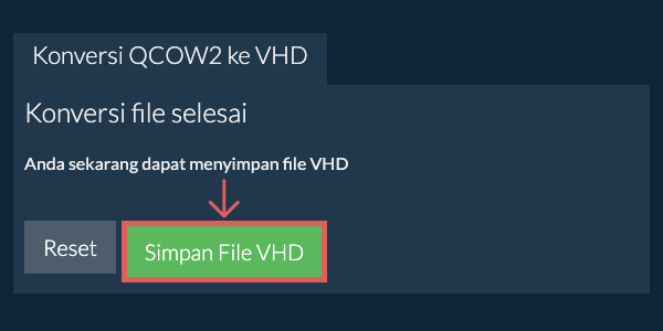 Simpan File VHD