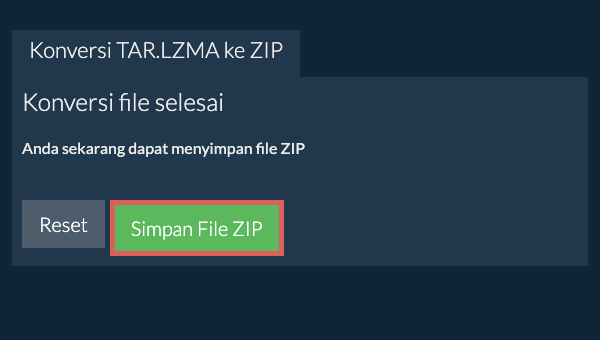 Simpan File ZIP