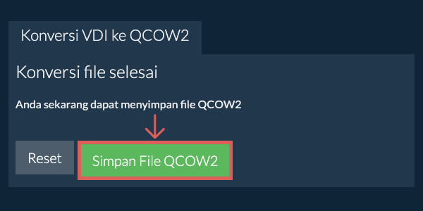 Simpan File QCOW2