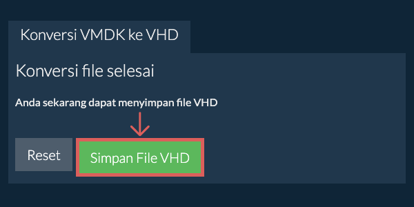 Simpan File VHD