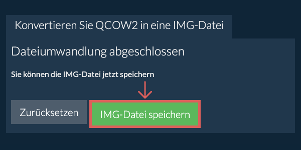 IMG Datei speichern
