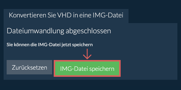 IMG Datei speichern
