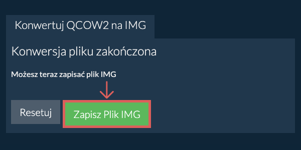 Zapisz plik IMG
