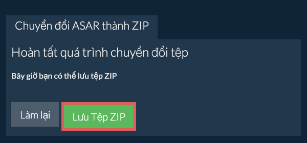 Lưu tệp ZIP