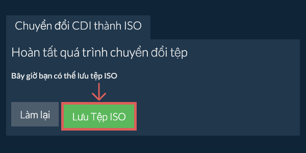 Lưu tệp ISO