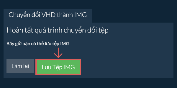 Lưu tệp IMG