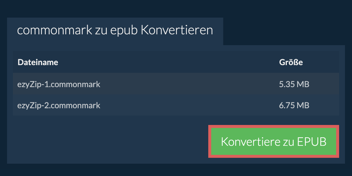 In EPUB konvertieren