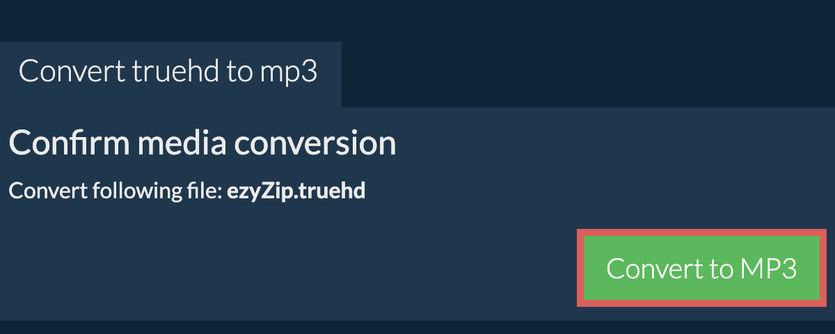 Convert to MP3