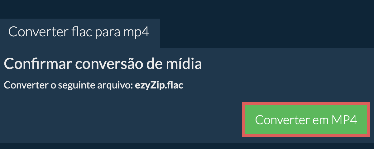 Converter em MP4