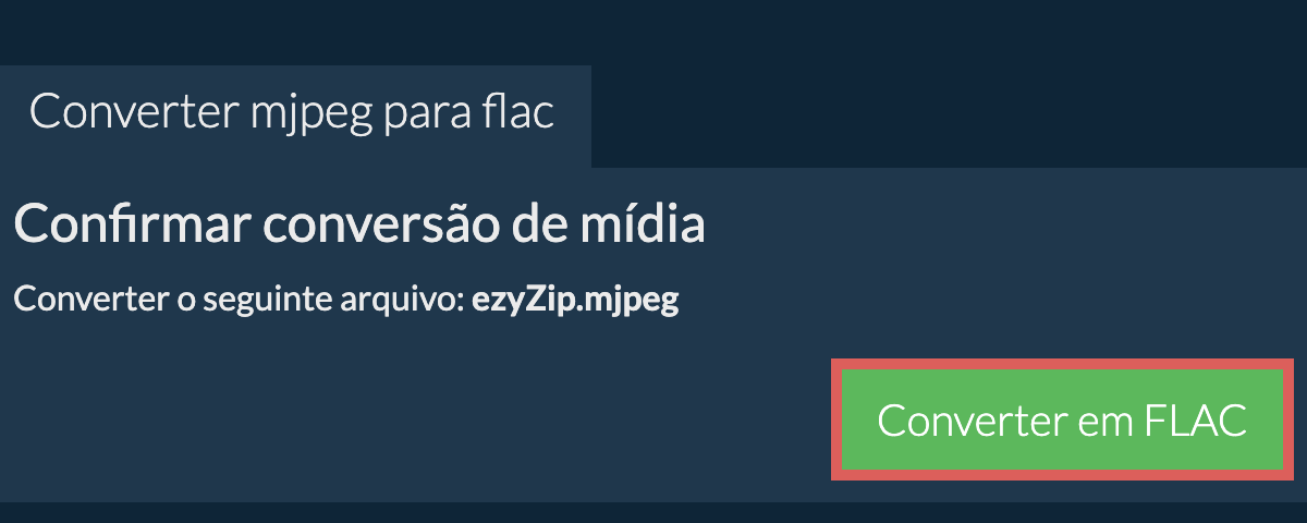 Converter em FLAC