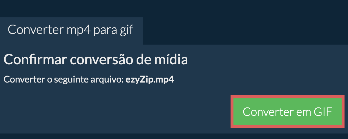 Converter em GIF