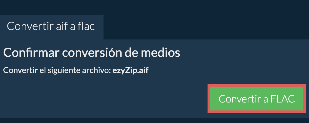 Convertir a FLAC