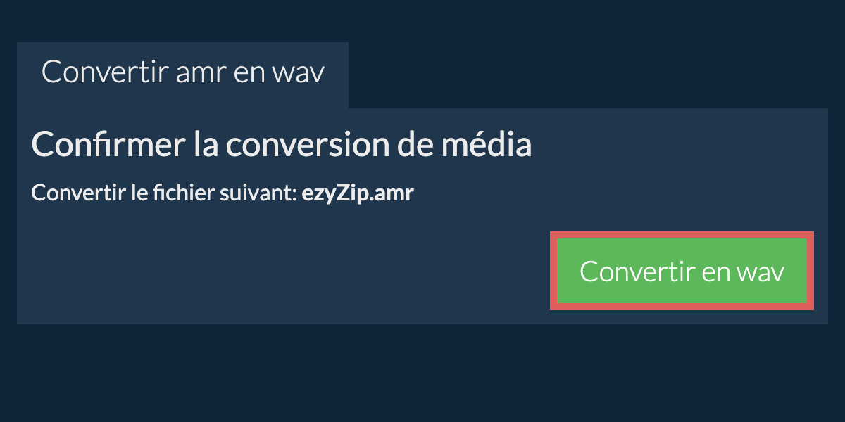 Convertir en WAV