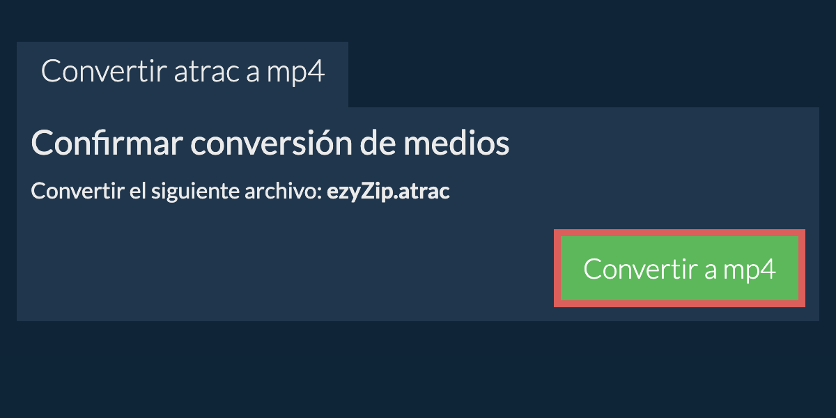 Convertir a MP4
