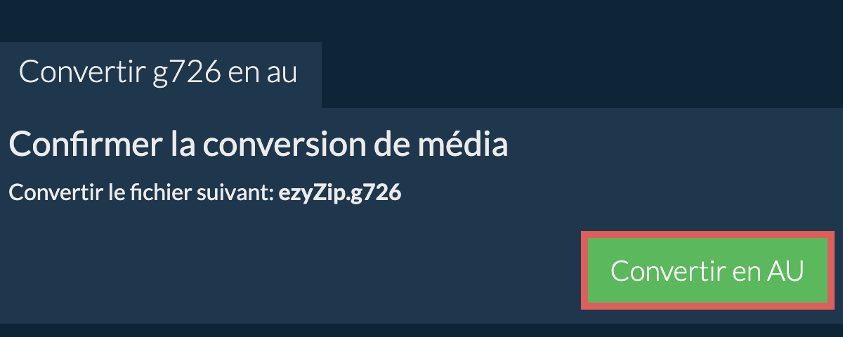 Convertir en AU