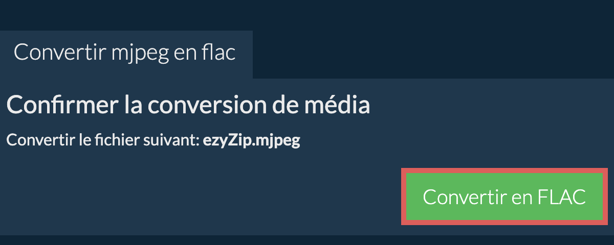 Convertir en FLAC