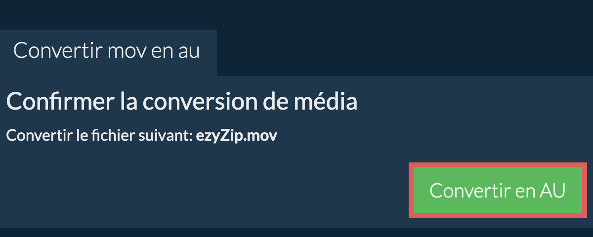 Convertir en AU