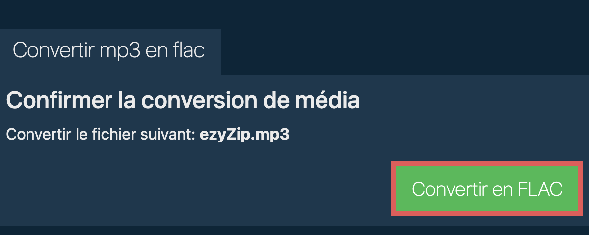 Convertir en FLAC