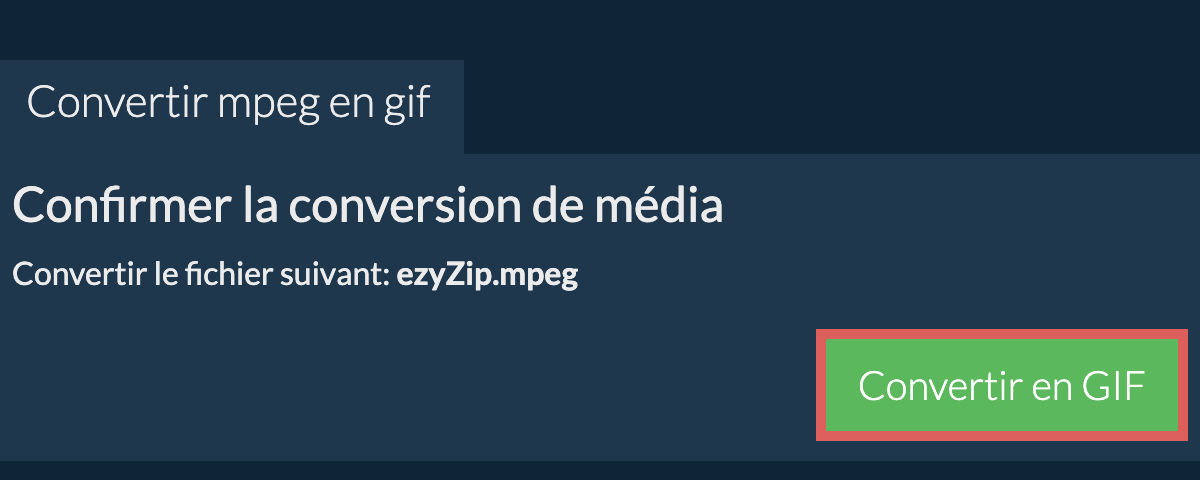 Convertir en GIF