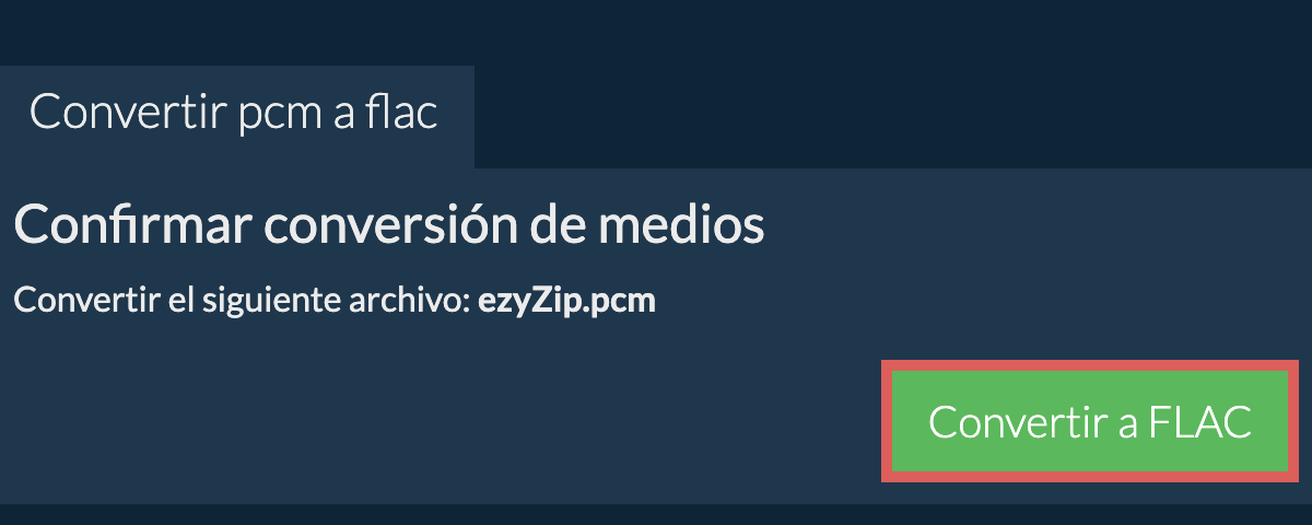 Convertir a FLAC