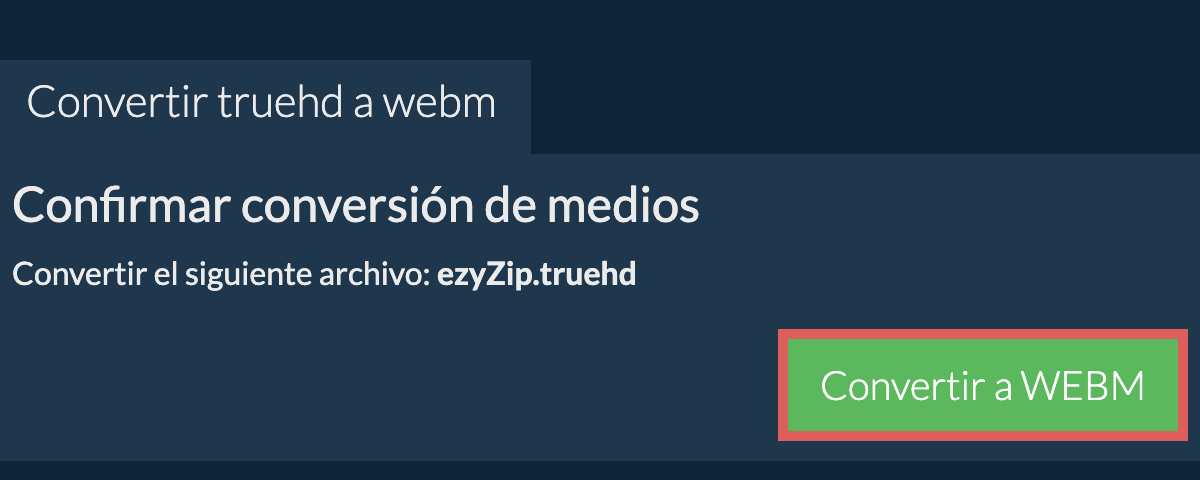 Convertir a WEBM