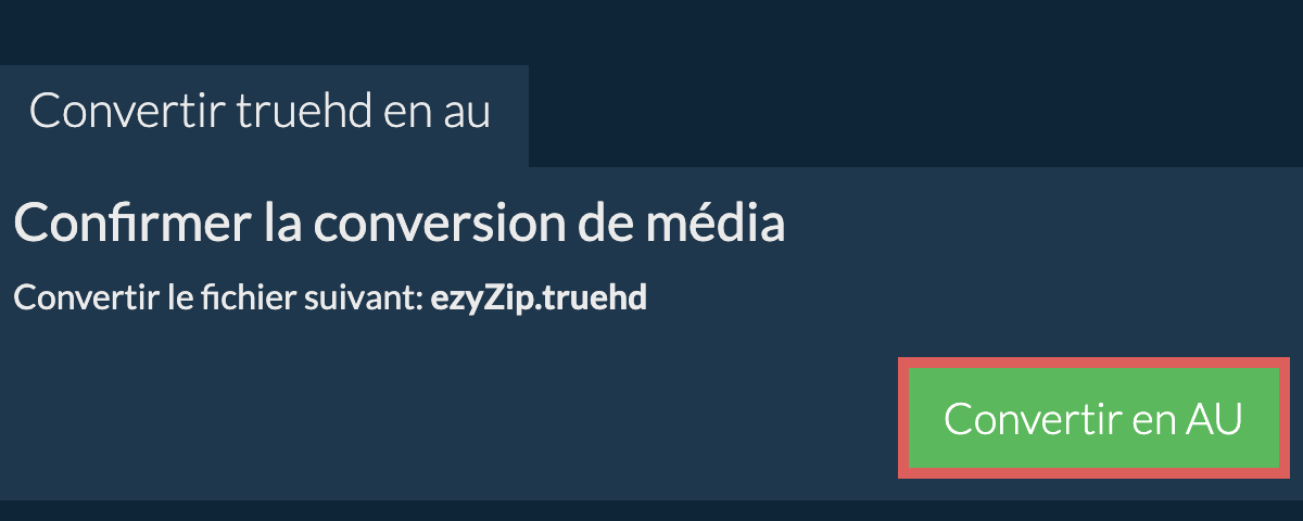 Convertir en AU