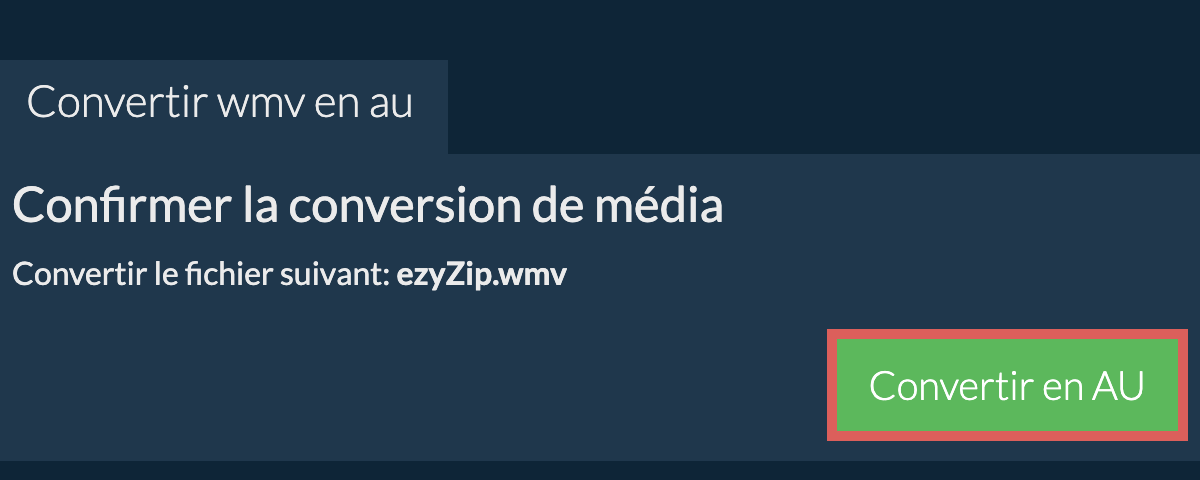 Convertir en AU