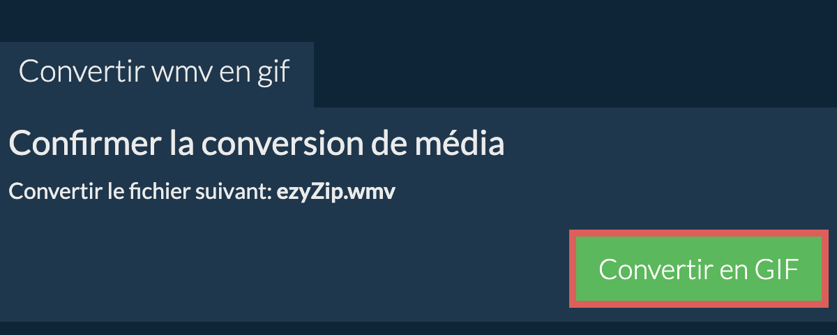 Convertir en GIF