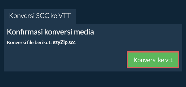 Konversi ke VTT