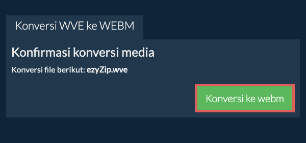 Konversi ke WEBM