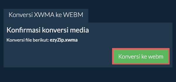 Konversi ke WEBM