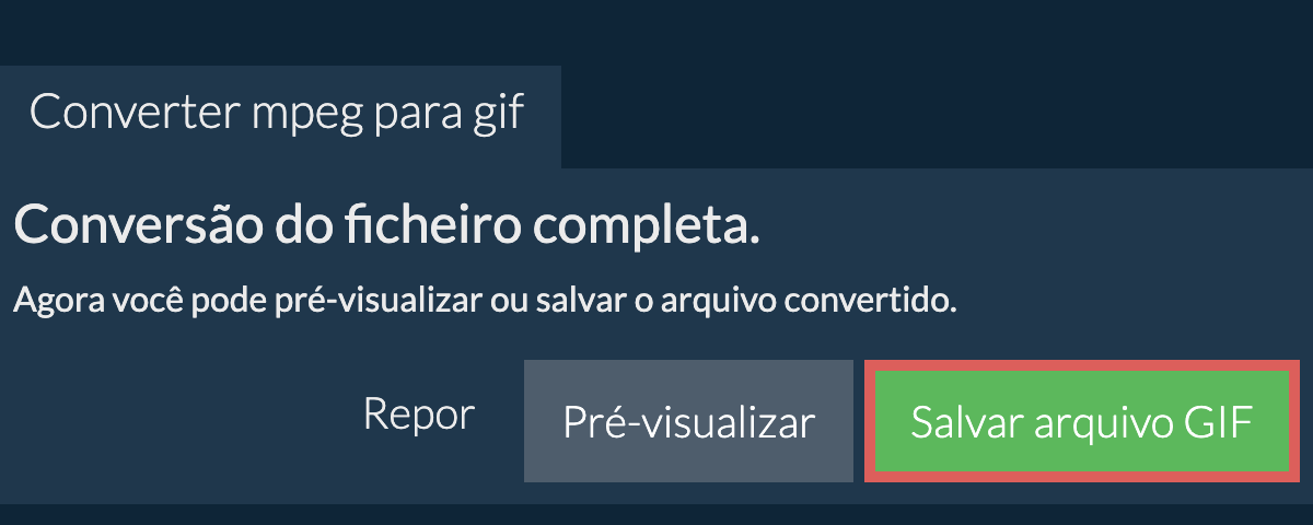 Converter em GIF