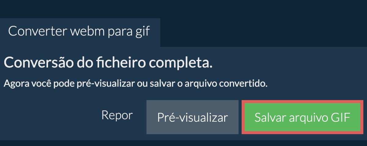 Converter em GIF
