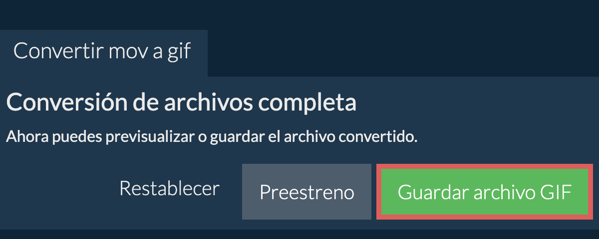 Convertir a GIF