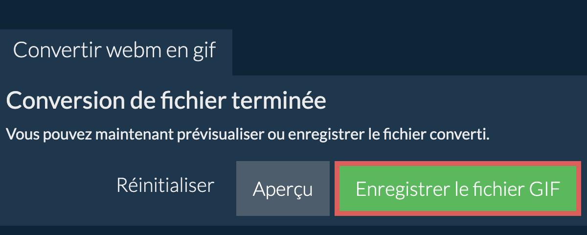 Convertir en GIF