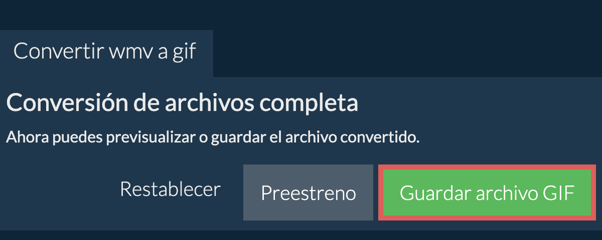 Convertir a GIF