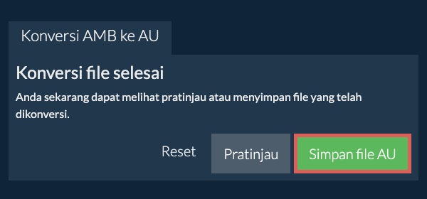 Konversi ke AU