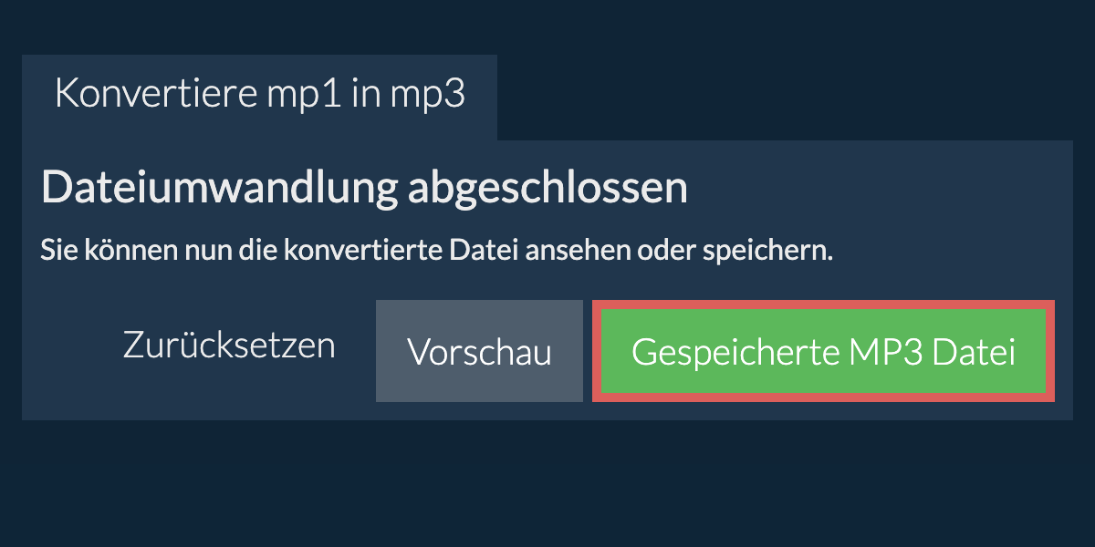 In MP3 konvertieren