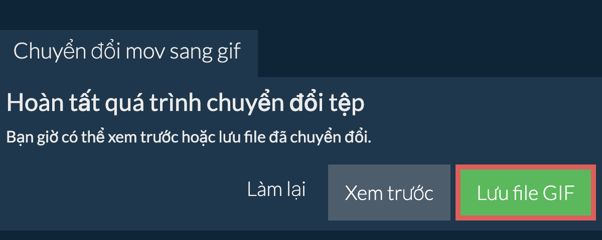 Chuyển đổi thành GIF