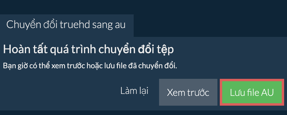 Chuyển đổi thành AU