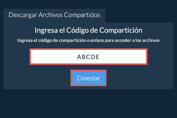 Descargar Archivos Compartidos