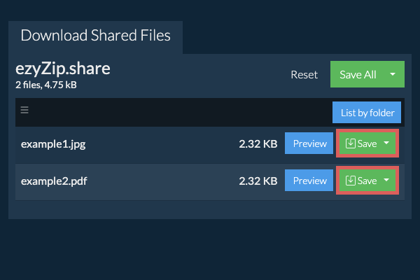 Access downloaded files