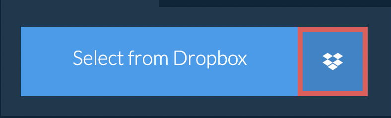 Select from Dropbox