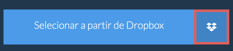 Selecionar a partir de Dropbox